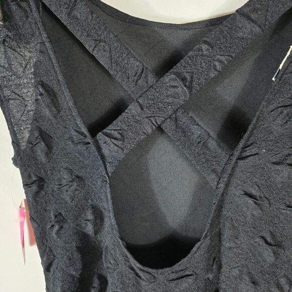 Blondie and Me Black Ruffle Dress - Picture 6 of 7